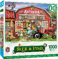 MasterPieces Seek & Find 1000 Piece Puzzles Seek & Find Jigsaw Puzzle - Antiques for Sale - 1000 Piece