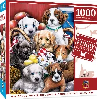 MasterPieces Furry Friends Jigsaw Puzzle - Puppy Pals - 1000 Piece