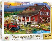 MasterPieces MP Gallery Gallery Jigsaw Puzzle - The Barnyard Crowd - 1000 Piece