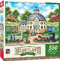 MasterPieces Heartland Jigsaw Puzzle - The Quilt Barn - 550 Piece