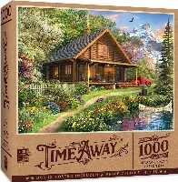 MasterPieces Time Away Jigsaw Puzzle - Mountain Retreat - 1000 Piece