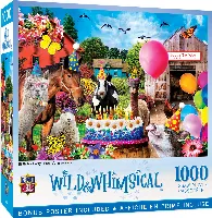 MasterPieces Wild & Whimsical Jigsaw Puzzle - Birthday Party - 1000 Piece