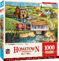 MasterPieces Hometown Gallery Jigsaw Puzzle - Last Swim of Summer - 1000 Piece