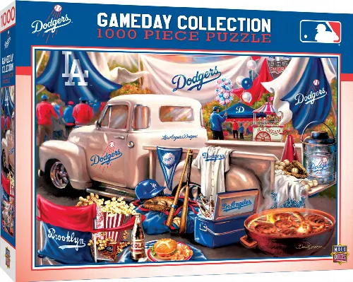 MasterPieces Gameday Collection Los Angeles Dodgers Gameday Jigsaw Puzzle - MLB Sports - 1000 Piece - Image 1