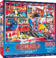 MasterPieces Drive-Ins, Diners and Dives Drive-Ins, Diners & Dives - Good Times Diner - 550 Piece