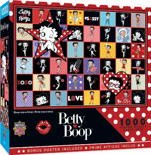 MasterPieces Betty Boop Boop-oop-a-Doop - 1000 Piece - Image 1