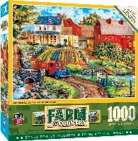 MasterPieces Farm & Country Jigsaw Puzzle - Grandma's Garden - 1000 Piece