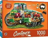 MasterPieces Contours Shaped Jigsaw Puzzle - Love of the Land - 1000 Piece