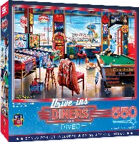 MasterPieces Drive-Ins, Diners and Dives Drive-Ins, Diners & Dives - Pockets Pool & Pub - 550 Piece