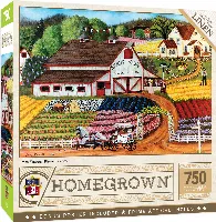 MasterPieces Homegrown Jigsaw Puzzle - Fresh Flowers - 750 Piece