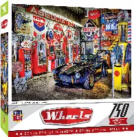 MasterPieces Wheels Jigsaw Puzzle - Jewel of the Garage - 750 Piece