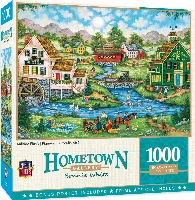 MasterPieces Hometown Gallery Jigsaw Puzzle - Millside Picnic - 1000 Piece