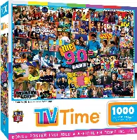 MasterPieces TV Time Jigsaw Puzzle - 90's Shows - 1000 Piece