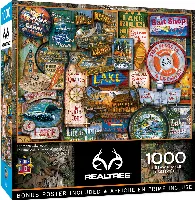 MasterPieces Realtree Jigsaw Puzzle - Off to the Lakehouse - 1000 Piece