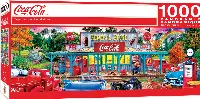 MasterPieces Licensed Panoramic Jigsaw Puzzle - Coca-Cola Stop-n-Sip - 1000 Piece
