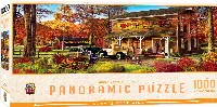 MasterPieces Licensed Panoramic Panoramic Jigsaw Puzzle - Sugar Creek Cider Mill - 1000 Piece