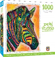 MasterPieces Dean Russo Jigsaw Puzzle - Stripes McCalister By - 1000 Piece