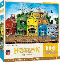 MasterPieces Hometown Gallery Jigsaw Puzzle - Crows Nest Harbor By Art Poulin - 1000 Piece