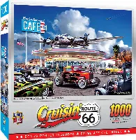 MasterPieces Cruisin' Route 66 Bomber Command Cafe Jigsaw Puzzle - 1000 Piece