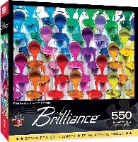 MasterPieces Brilliance Jigsaw Puzzle - Paint the World - 550 Piece