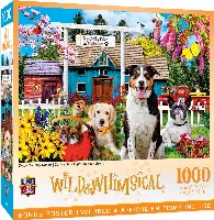 MasterPieces Wild & Whimsical Jigsaw Puzzle - Dog's Country Resort - 1000 Piece