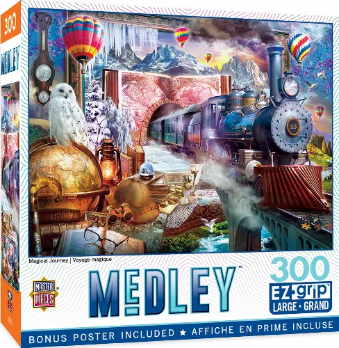 MasterPieces Medley Jigsaw Puzzle - Magical Journey - 300 Piece - Image 1