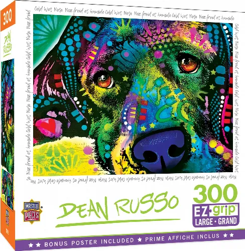 MasterPieces Dean Russo Jigsaw Puzzle - Cold Wet Nose By - 300 Piece - Image 1