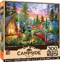 MasterPieces Campside Jigsaw Puzzle - Moonlight Camping - 300 Piece