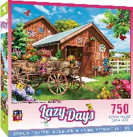 MasterPieces Lazy Days Jigsaw Puzzle - Flying to Flower Farm By Alan Giana - 750 Piece
