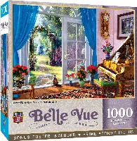 MasterPieces Belle Vue Jigsaw Puzzle - Garden Piano View - 1000 Piece
