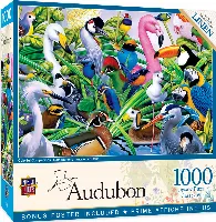 MasterPieces Audubon Jigsaw Puzzle - Colorful Companions - 1000 Piece
