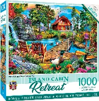 MasterPieces Retreats Jigsaw Puzzle - Island Cottage - 1000 Piece