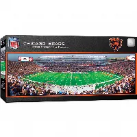 MasterPieces Stadium Panoramic Jigsaw Puzzle - Chicago Bears NFL Sports - Center View - 1000 Piece