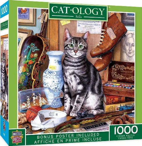 MasterPieces Catology Jigsaw Puzzle - Bella - 1000 Piece - Image 1