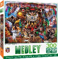MasterPieces Medley Jigsaw Puzzle - Animal Totems - 300 Piece