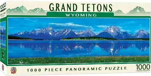 MasterPieces American Vista Panoramic Jigsaw Puzzle - Grand Teton National Park - 1000 Piece - Image 1