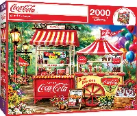 MasterPieces Signature Coca-Cola Stand - 2000 Piece