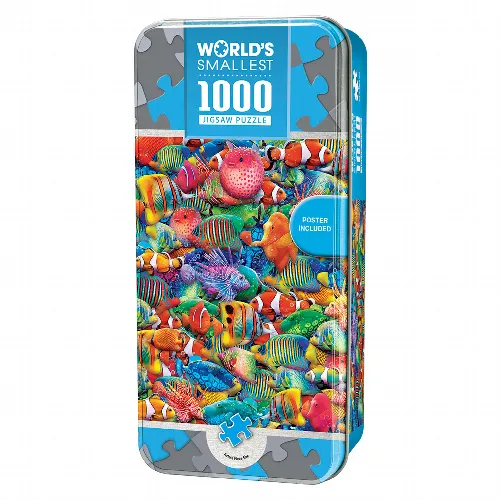 MasterPieces World's Smallest Jigsaw Puzzle - Rainbow Flow - 1000 Piece - Image 1