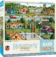 MasterPieces Hometown Gallery Jigsaw Puzzle - Bungalowville By Art Poulin - 1000 Piece