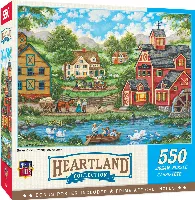 MasterPieces Heartland Jigsaw Puzzle - Swan Pond - 550 Piece