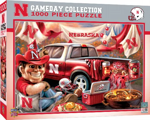 MasterPieces Gameday Collection Nebraska Cornhuskers Gameday Jigsaw Puzzle - NCAA Sports - 1000 Piece - Image 1