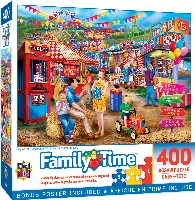 MasterPieces Family Time Jigsaw Puzzle - Day at the Fairgrounds - 400 Piece
