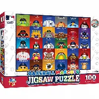 MasterPieces All Teams Jigsaw Puzzle - MLB Mascots - 100 Piece