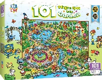 MasterPieces 101 Things to Spot Jigsaw Puzzle - in the Garden Kids - 100 Piece