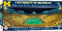 MasterPieces Stadium Panoramic Michigan Wolverines NCAA Sports Jigsaw Puzzle - End View - 1000 Piece