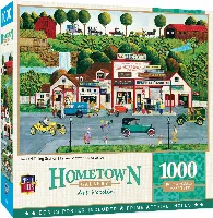 MasterPieces Hometown Gallery Jigsaw Puzzle - The Old Filling Station By Art Poulin - 1000 Piece