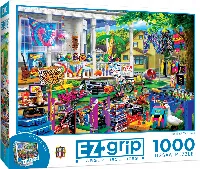 MasterPieces EZ Grip Jigsaw Puzzle - Flashback Yard Sales - 1000 Piece