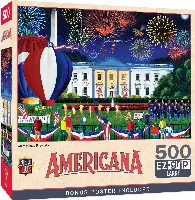 MasterPieces Americana Jigsaw Puzzle - White House Fireworks EZ Grip - 500 Piece
