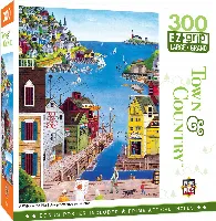 MasterPieces Town & Country Jigsaw Puzzle - A Walk on the Pier By Art Poulin - 300 Piece