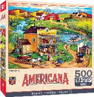 MasterPieces Americana Jigsaw Puzzle - Cooper's Corner - 500 Piece